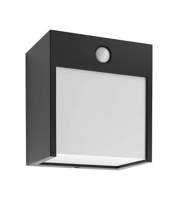125 Square Induction Wall Light HR60421S