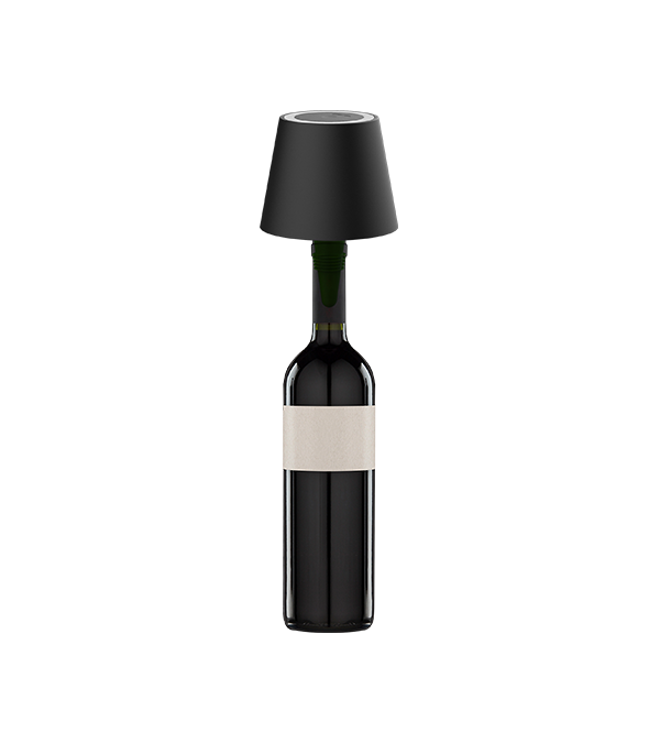 Shade-Type Wine Bottle Charging Desk Lamp HR95045