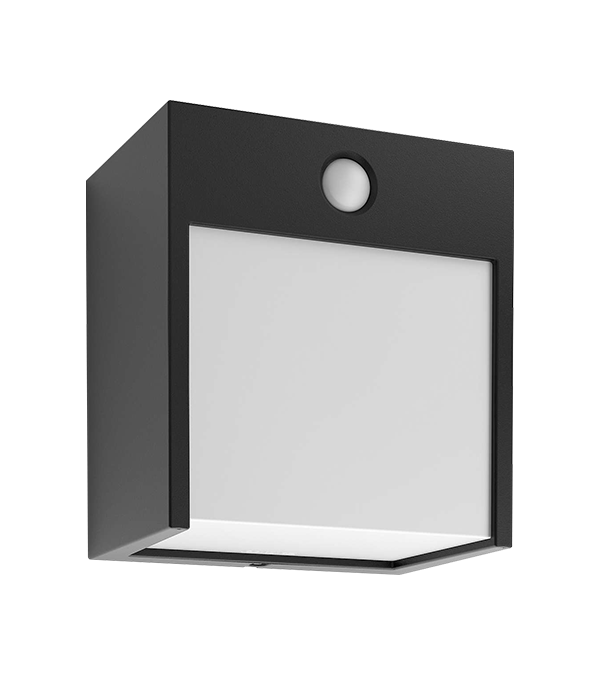125 Square Induction Wall Light HR60421S