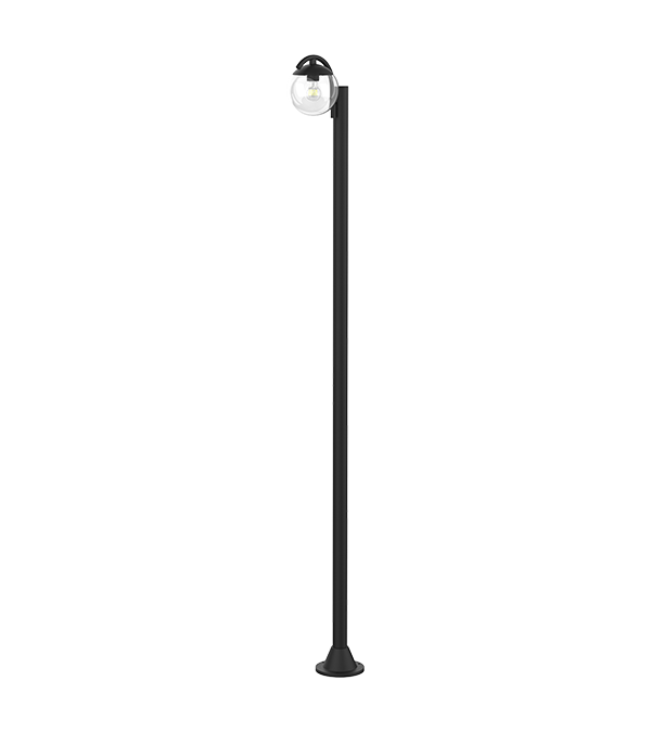 Single Head Round Glass Garden Light HR60692