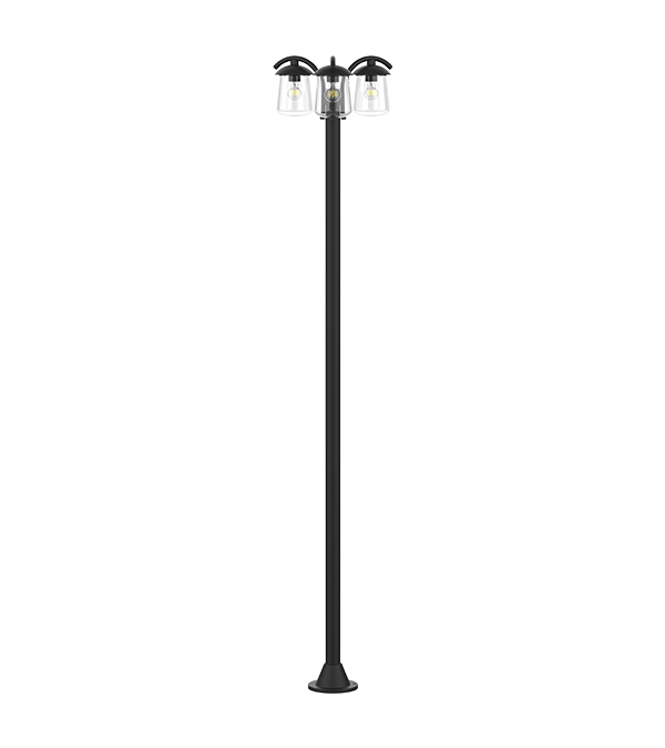 Three Flat Top Garden Lights HR60704